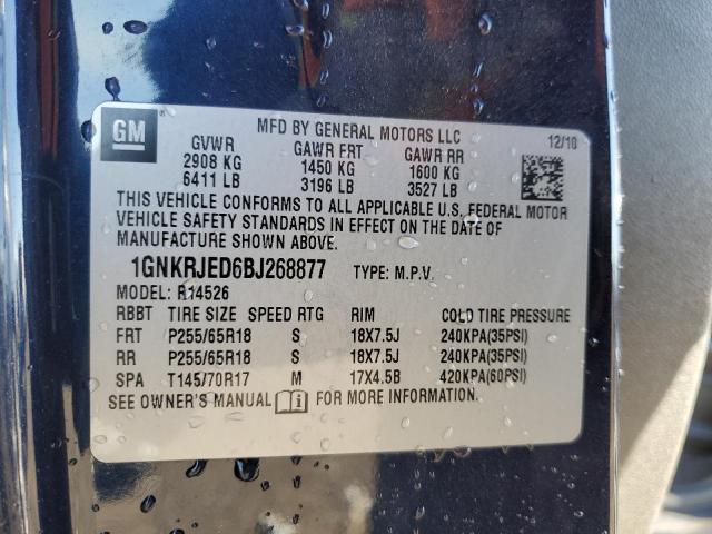 2011 CHEVROLET TRAVERSE L #3284114539