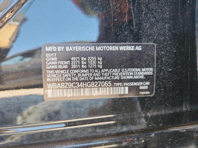 2017 BMW 330 XIGT WBA8Z9C34HG827065