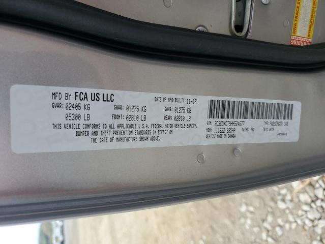 2017 DODGE CHARGER R/ - 2C3CDXCT9HH524677