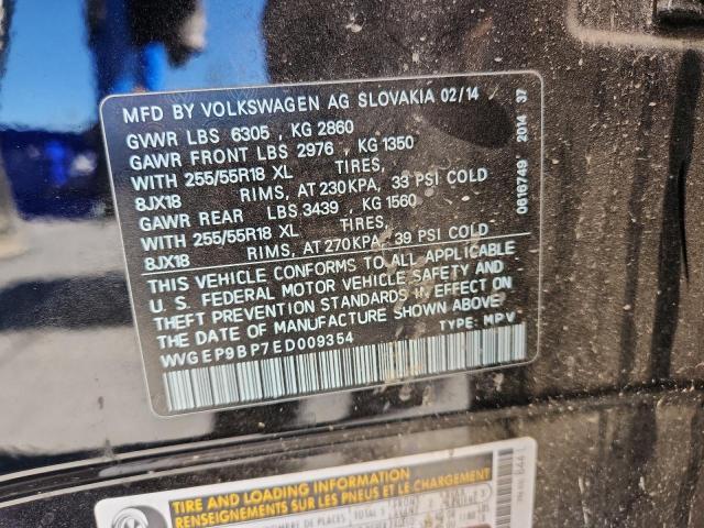 2014 VOLKSWAGEN TOUAREG V6 TDI #3304308944