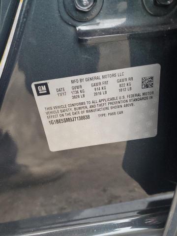 2018 CHEVROLET CRUZE LT - 1G1BE5SM9J7138838