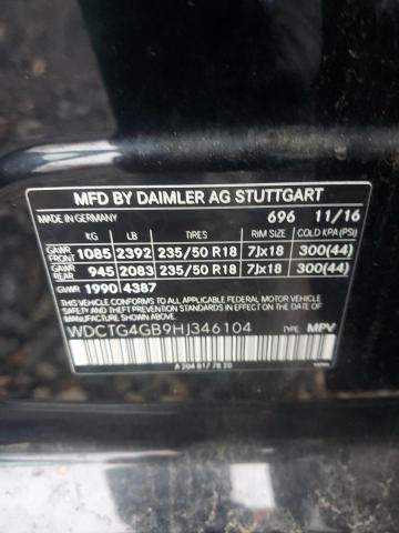 2017 MERCEDES-BENZ GLA 250 4M #3281547399