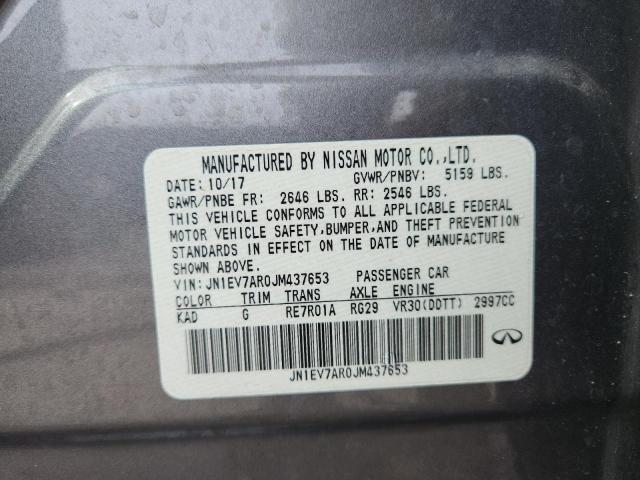 2018 INFINITI Q50 LUXE JN1EV7AR0JM437653