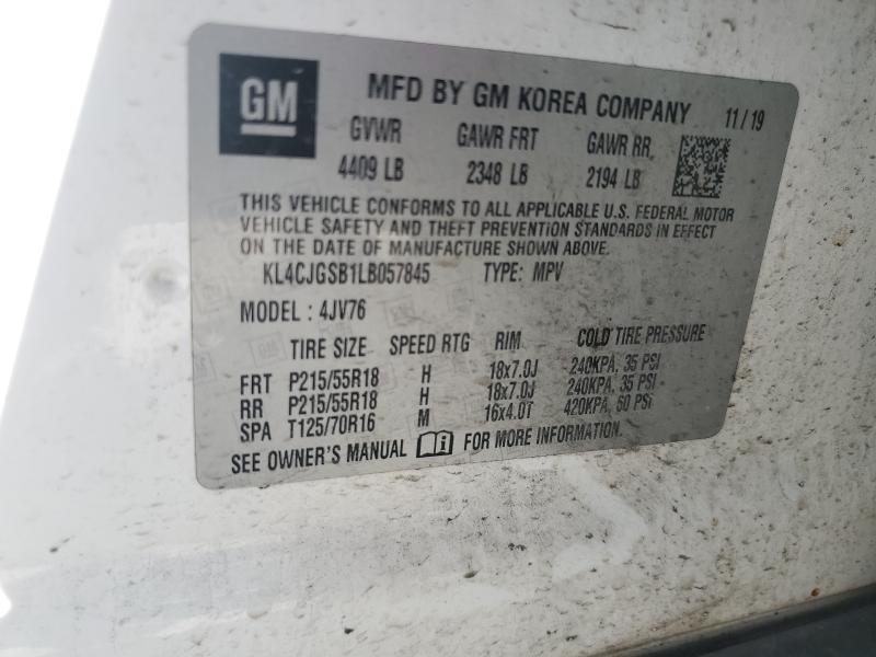 2020 BUICK ENCORE ESS #3312641187