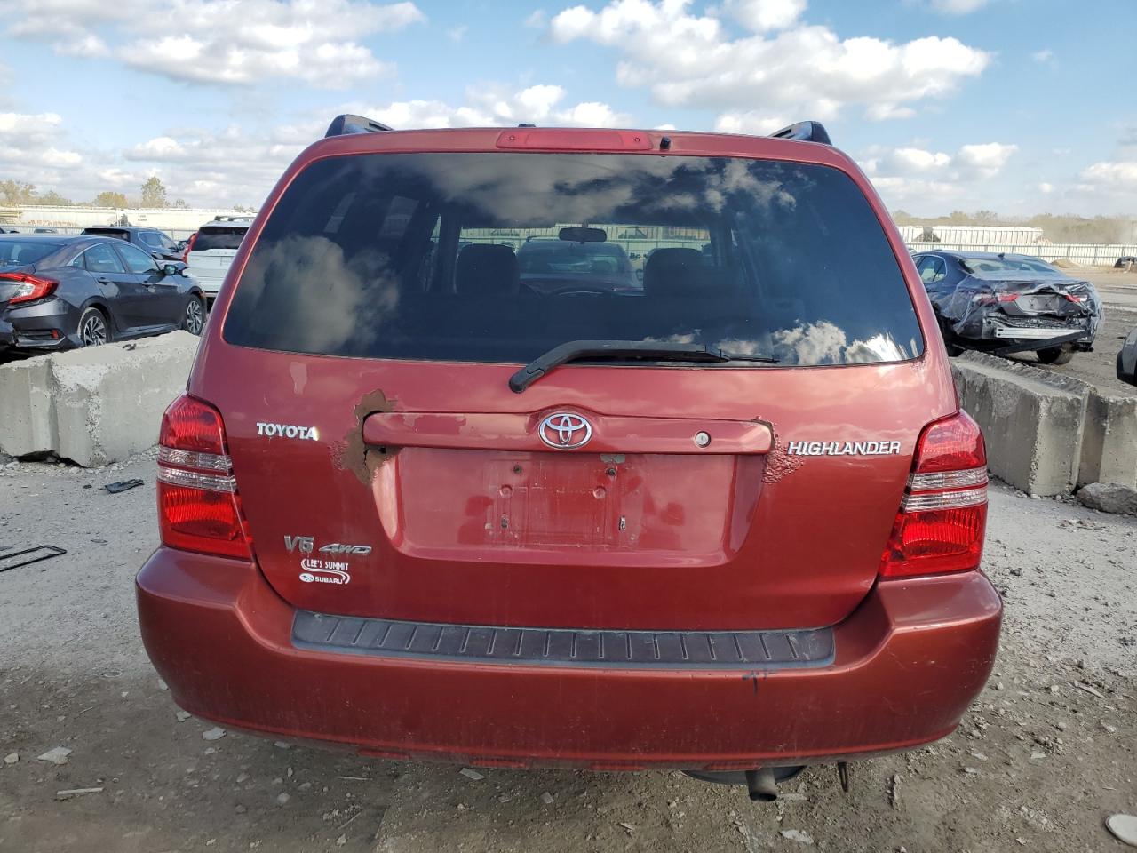 Lot #3285669636 2002 TOYOTA HIGHLANDER