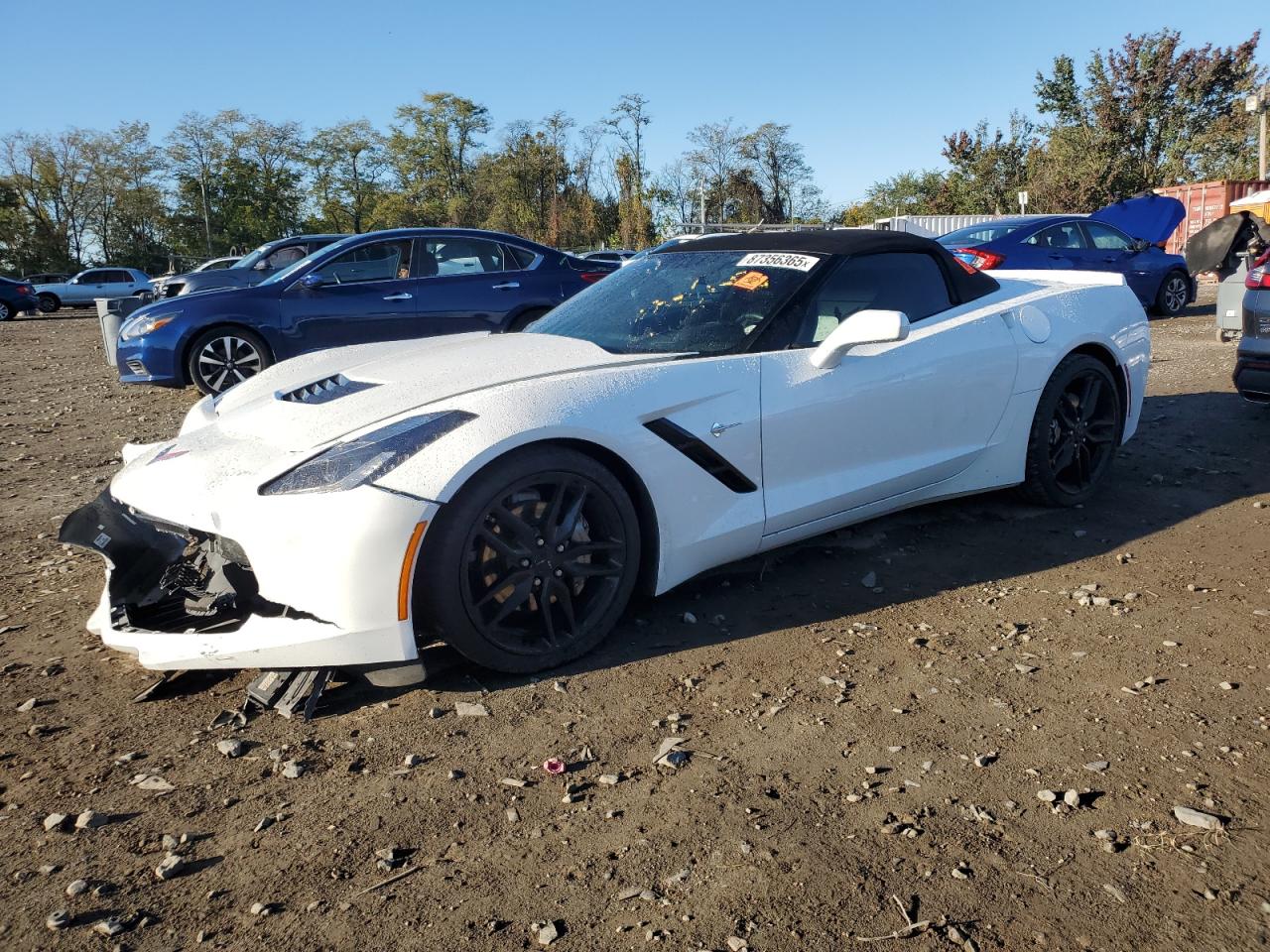Lot #3302910094 2017 CHEVROLET CORVETTE S