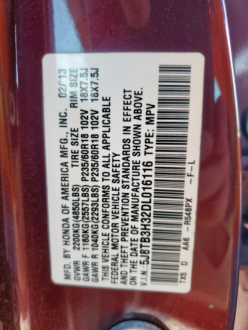 2013 ACURA RDX #3276351679