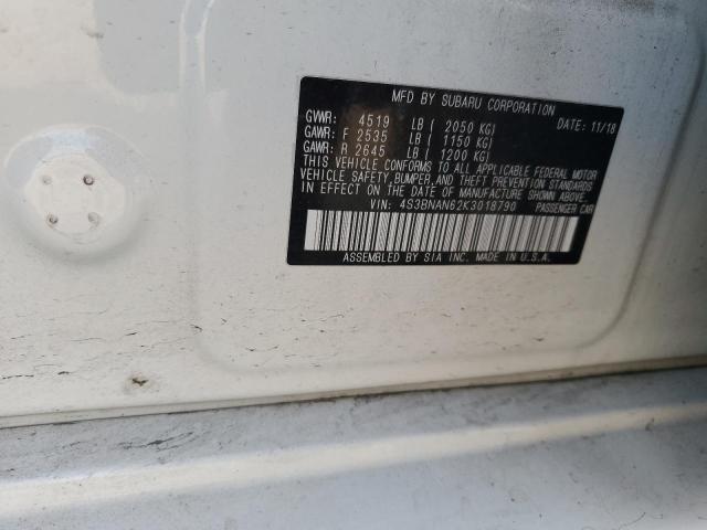 2019 SUBARU LEGACY 2.5 - 4S3BNAN62K3018790