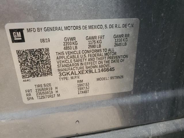 2020 GMC TERRAIN DE 3GKALXEX9LL146645