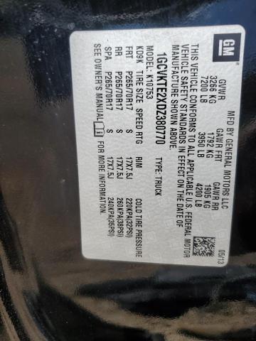 2013 CHEVROLET SILVERADO #3294195944