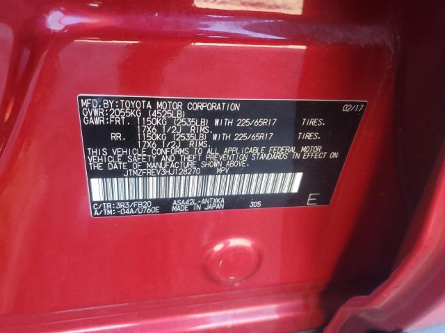 2017 TOYOTA RAV4 LE - JTMZFREV3HJ128270