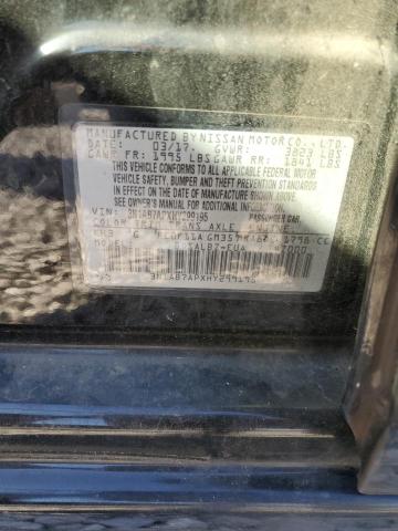 2017 NISSAN SENTRA S #3284022825