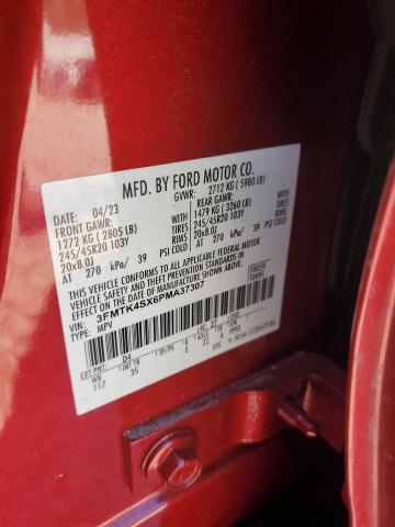 2023 FORD MUSTANG MA - 3FMTK4SX6PMA37307