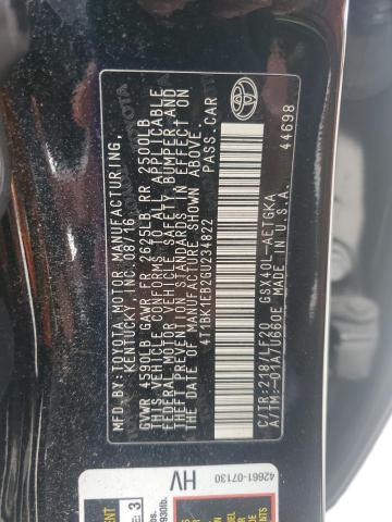 2016 TOYOTA AVALON XLE #3308334029