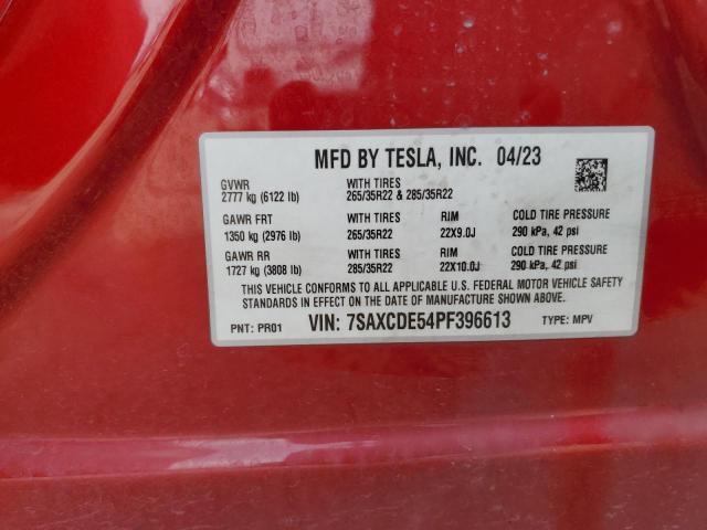 2023 TESLA MODEL X - 7SAXCDE54PF396613