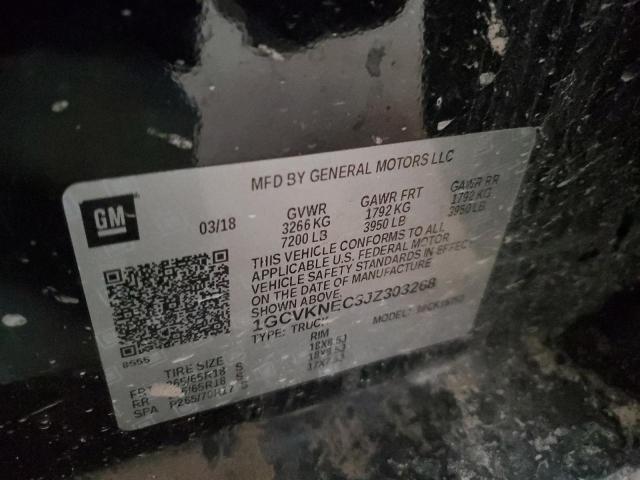 2018 CHEVROLET SILVERADO #3302734062