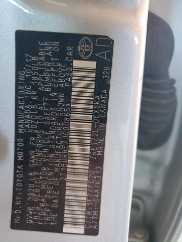 2018 TOYOTA COROLLA L - 2T1BURHE7JC008654