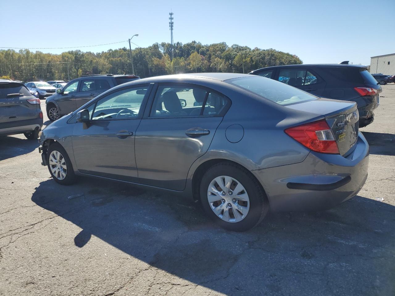Lot #3315971082 2012 HONDA CIVIC LX