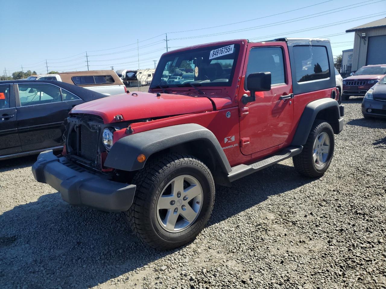 Lot #3284169539 2008 JEEP WRANGLER X