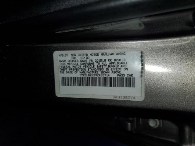 2003 PONTIAC VIBE #3290247213