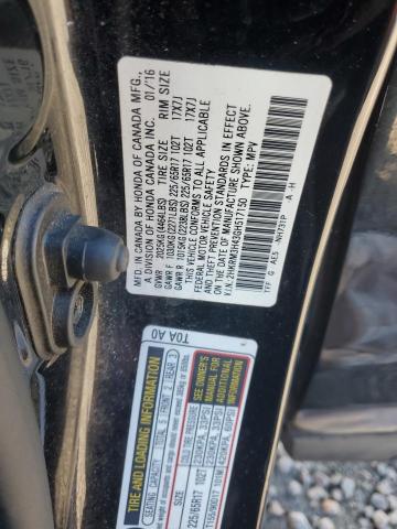 2016 HONDA CR-V SE #3290326971