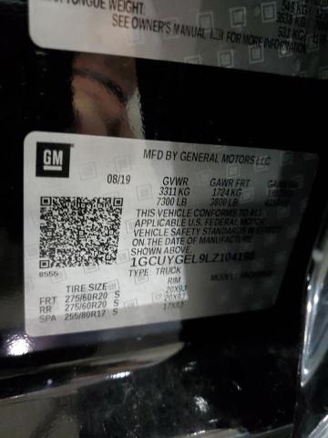 2020 CHEVROLET SILVERADO #3284637324