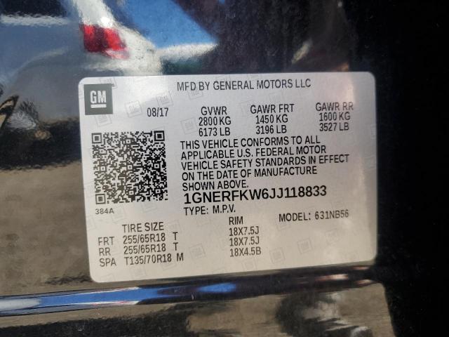 2018 CHEVROLET TRAVERSE LS - 1GNERFKW6JJ118833