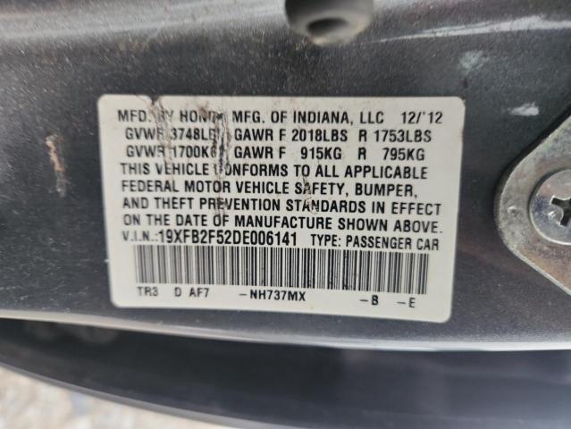 2013 HONDA CIVIC LX - 19XFB2F52DE006141