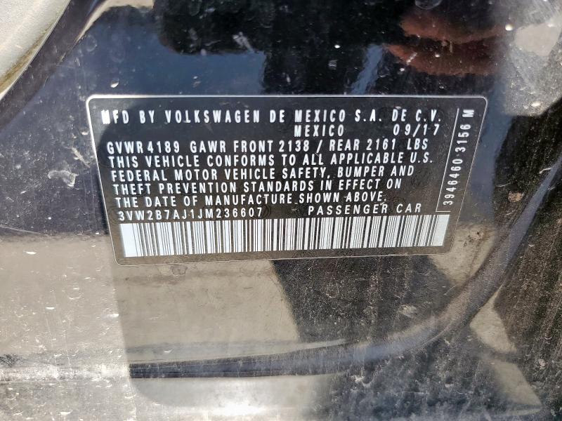 2018 VOLKSWAGEN JETTA S #3265107880