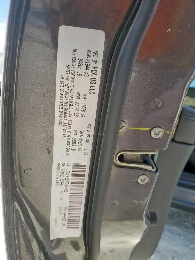 2015 DODGE DART SXT - 1C3CDFBB9FD307031