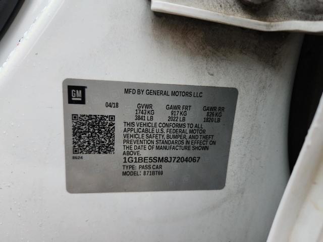 2018 CHEVROLET CRUZE LT #3282531880