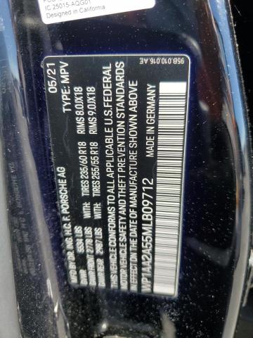 2021 PORSCHE MACAN #3310748733