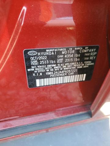 2023 HYUNDAI SONATA SE KMHL24JA4PA287221