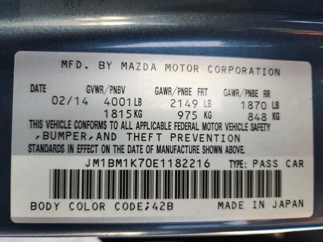 2014 MAZDA 3 SPORT #3286927220