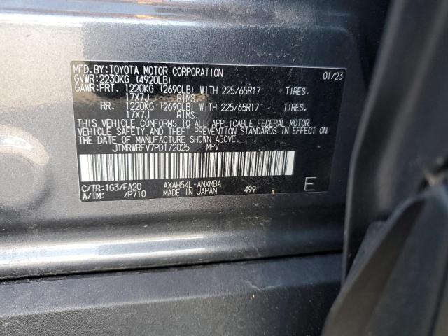 2023 TOYOTA RAV4 XLE - JTMRWRFV7PD172025