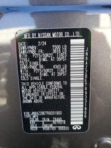 2024 INFINITI QX80 SENSO #3301765337