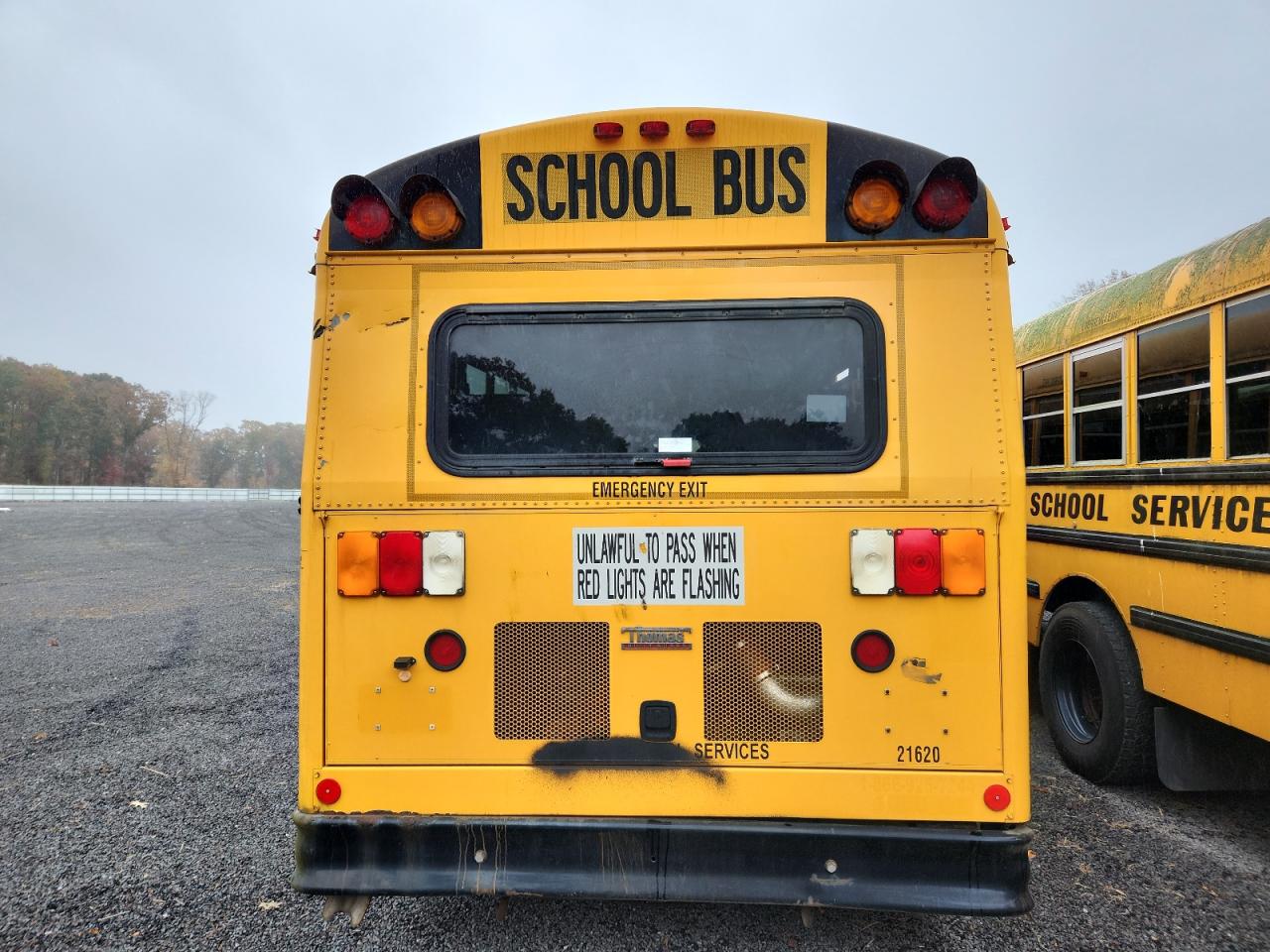 Lot #3277107441 2012 THOMAS SCHOOL BUS