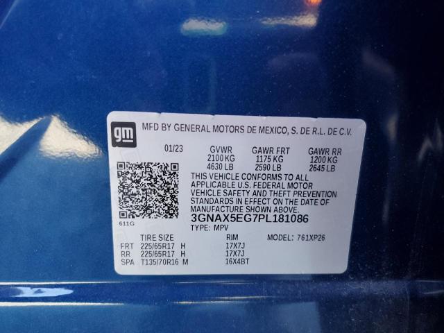 2023 CHEVROLET EQUINOX LS - 3GNAX5EG7PL181086