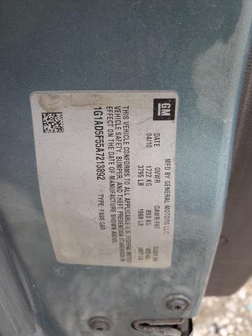 2010 CHEVROLET COBALT 1LT - 1G1AD5F55A7213892