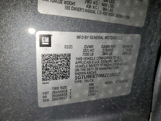 2021 GMC SIERRA K15 #3292414564