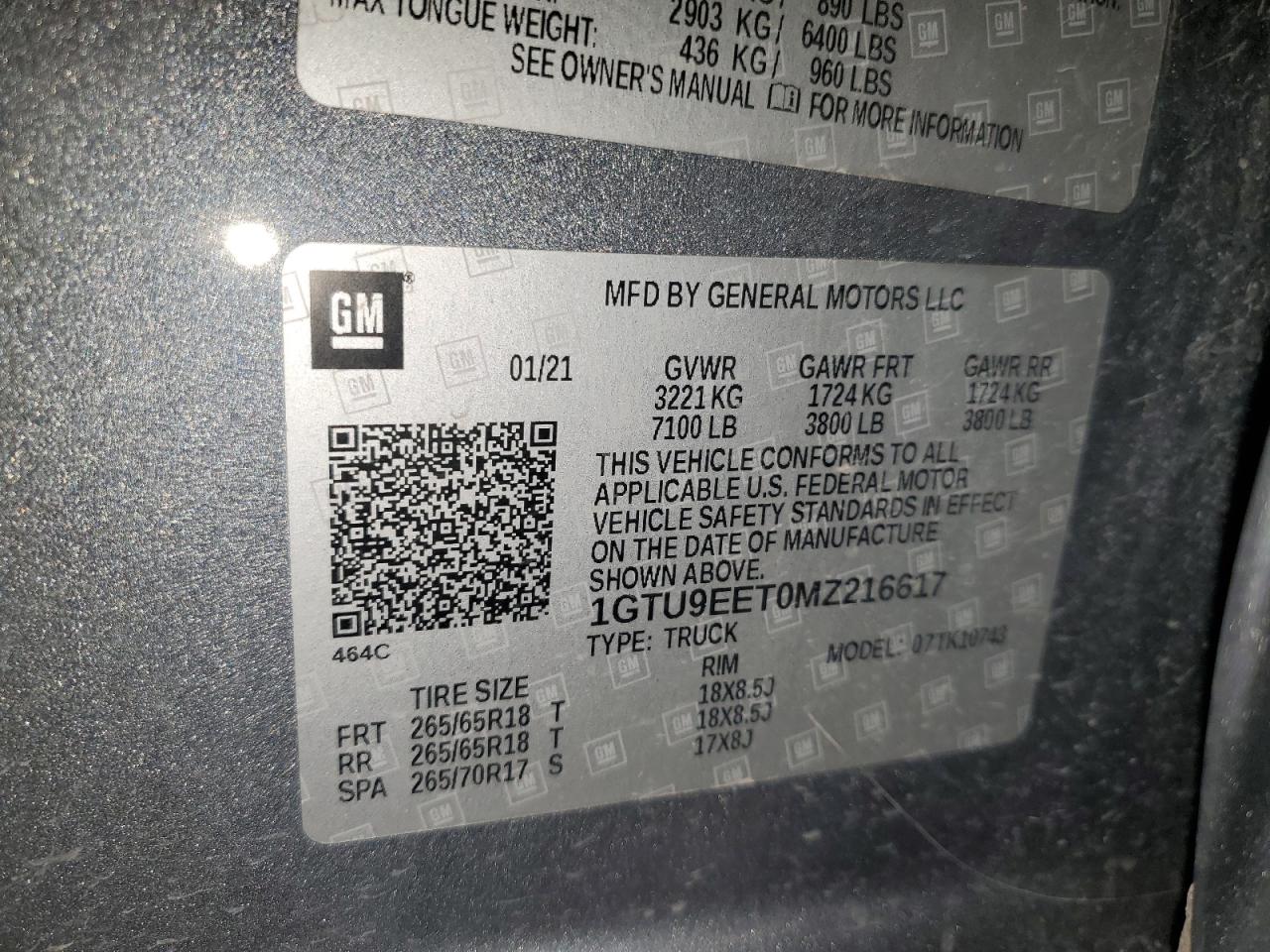 GMC SIERRA K1500 AT4