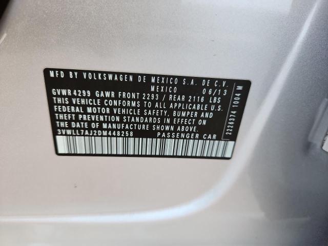 2013 VOLKSWAGEN JETTA TDI - 3VWLL7AJ2DM448258