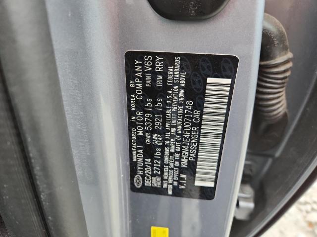 2015 HYUNDAI GENESIS 3. KMHGN4JE4FU071748