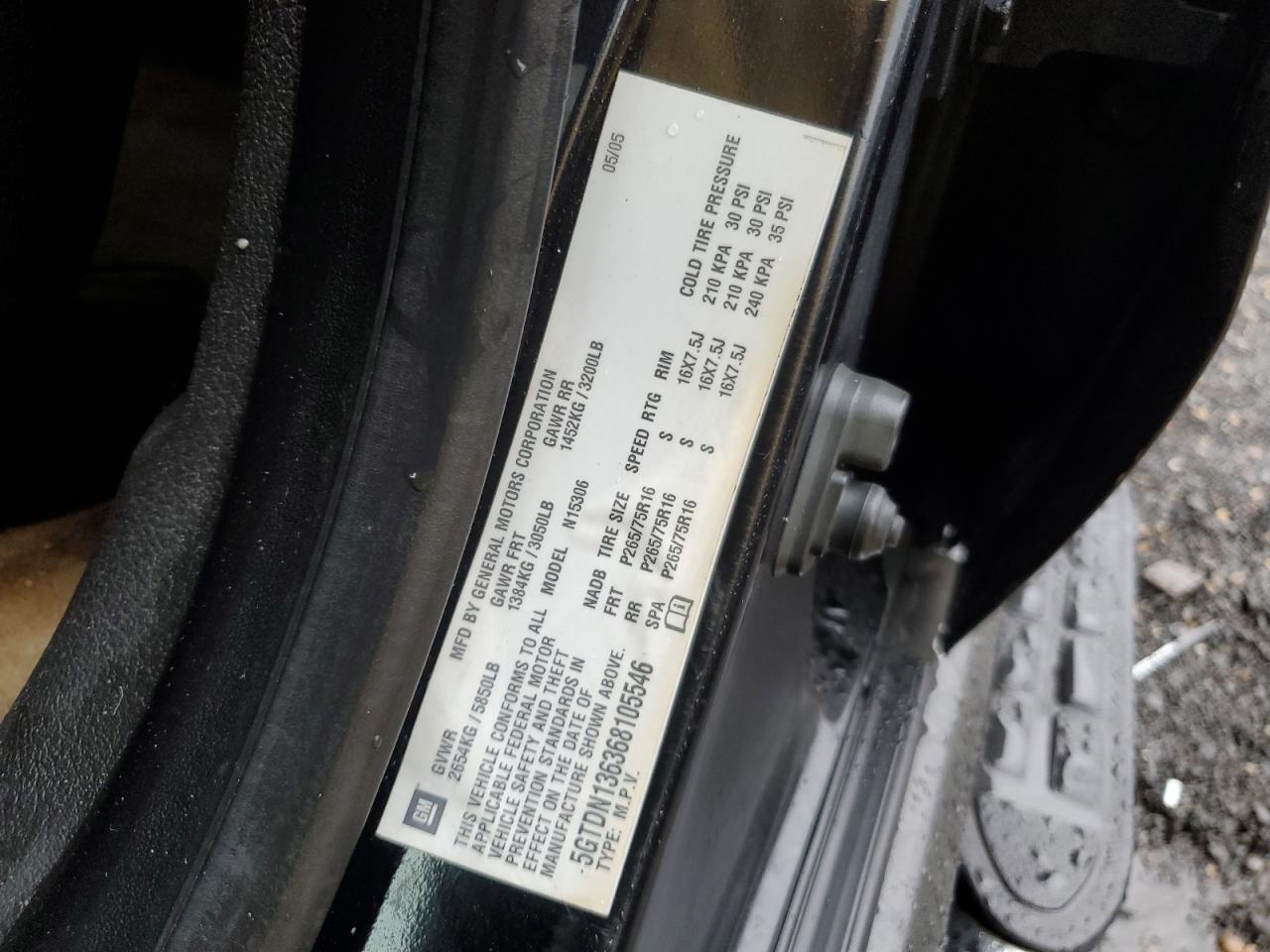 Lot #3294414518 2006 HUMMER H3