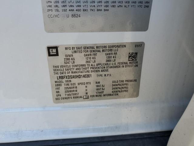 2017 BUICK ENVISION E - LRBFXDSA6HD146361