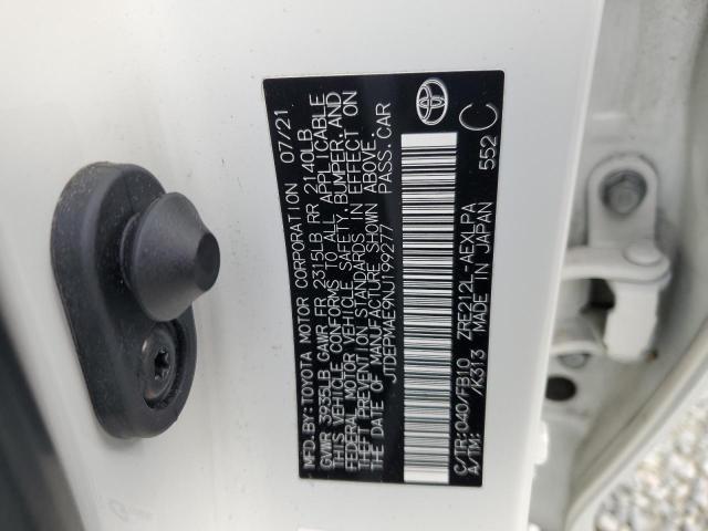 2022 TOYOTA COROLLA LE - JTDEPMAE9NJ199277