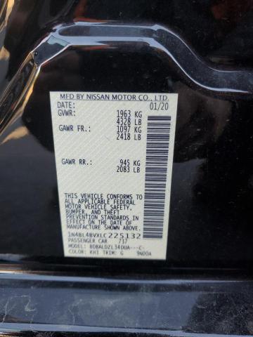 2020 NISSAN ALTIMA S - 1N4BL4BVXLC225132