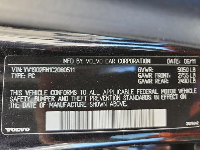 2012 VOLVO S60 T6 - YV1902FH1C2080511