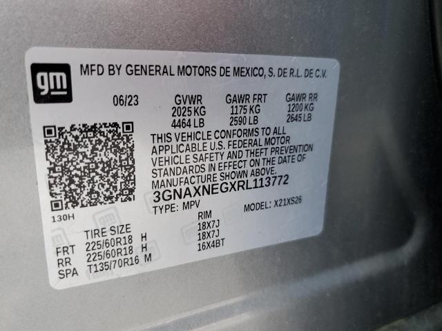 2024 CHEVROLET EQUINOX PR - 3GNAXNEGXRL113772