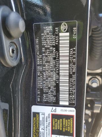 2016 TOYOTA CAMRY LE #3298094139